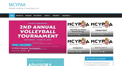 Desktop Screenshot of mcypaa.org